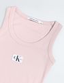 Calvin Klein Solid Ribbed Tank Top