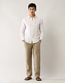 Arrow Sport Vertical Striped Pure Cotton Shirt