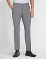 Arrow Newyork Mid Rise Dobby Trousers