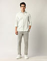 Arrow Sport Vertical Striped Slim Fit Shirt
