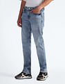 Flying Machine Freddie Slim Straight Stone Wash Jeans