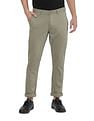 AD by Arvind Modern Slim Fit Solid Chinos