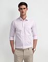 Arrow Manhattan Slim Fit Pinstriped Shirt