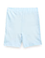 U.S. Polo Assn. Kids Girls Solid Cotton Shorts