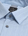 Arrow Newyork Pinstriped Slim Fit Shirt