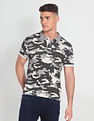 U.S. Polo Assn. Denim Co. Camouflage Print Cotton Polo Shirt
