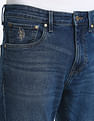 U.S. Polo Assn. Denim Co. Henry Tapered Cropped Fit Blue Jeans