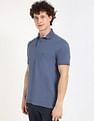 Tommy Hilfiger Solid Regular-Fit Cotton Polo Shirt
