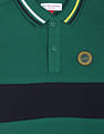 U.S. Polo Assn. Kids Colour Block Cotton Polo Shirt