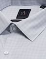 Arrow Manhattan Slim Fit Micro Checked Shirt