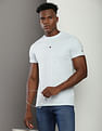 Tommy Hilfiger Transitional Cotton Metallic Logo T-Shirt