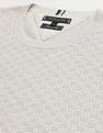 Tommy Hilfiger Basketweave Crew Neck Sweater