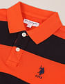 U.S. Polo Assn. Stripe Pique Polo Shirt