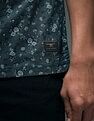 Flying Machine All Over Printed Regular Fit Polo Shirt