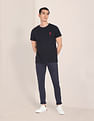 U.S. Polo Assn. Crew Neck Contrast Tape T-Shirt