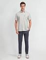 Arrow Sport Micro Checked Cotton Shirt