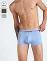 Calvin Klein Underwear Low Rise Microfibre Stretch Trunks - Pack Of 3