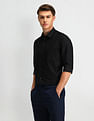 Arrow Textured Manhattan Slim Fit Shirt