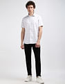 Calvin Klein Windowpane Check Twill Shirt