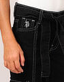 U.S. Polo Assn. Kids Girls Mid Rise Bootcut Jeans
