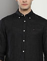 Tommy Hilfiger Solid Linen Shirt