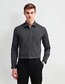 Arrow Brooklyn Fit All-over Print Shirt