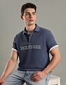 Tommy Hilfiger Logo Regular-Fit Cotton Polo T-Shirt
