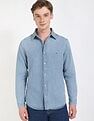 Tommy Hilfiger Solid Regular-Fit Cotton Shirt