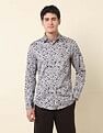 U.S. Polo Assn. Floral Printed Tailored Fit Shirt