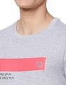 AD by Arvind Crew Neck Printed T-Shirt
