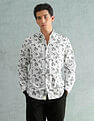 Arrow Newyork Slim Fit Smart Printed Shirt