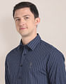 U.S. Polo Assn. Cotton Melange Vertical Stripe Shirt