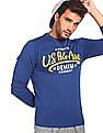 U.S. Polo Assn. Denim Co. Crew Neck Brand Print Sweater
