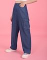 Flying Machine Women Straight Fit Pure Cotton Jeans