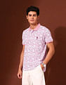 U.S. Polo Assn. Floral Printed Working Holiday Polo Shirt
