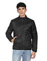 Flying Machine High Neck Solid Puffer Jacket