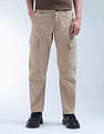 Flying Machine Relaxed Tapered Fit Twill Cargo
