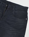 U.S. Polo Assn. Denim Co. Mid Rise Dark Wash Denim Shorts