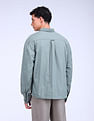 Flying Machine F-Lite Solid Oversized Fit Shirt