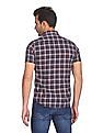 Flying Machine Short Sleeve Check Shirt