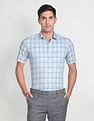 Arrow Tartan Check Twill Formal Shirt