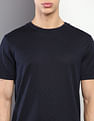 Tommy Hilfiger Textured Check Regular Fit T-Shirt