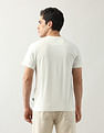Arrow Newyork Floral Printed Regular Fit T-Shirt