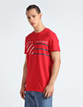 Tommy Hilfiger Chest Stripe Slim Fit T-Shirt