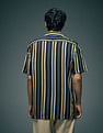 Flying Machine Vertical Striped Original Cuban Shirt