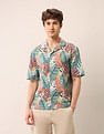 U.S. Polo Assn. Denim Co. Tropical Printed Cuban Shirt