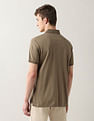 Arrow Solid Regular Fit Polo Shirt