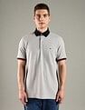 Tommy Hilfiger Solid Regular Fit Cotton Polo T-Shirt