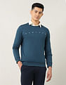 Arrow Sport Regular Fit Typography Sweatshirt