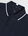 Arrow Cotton Windowpane Check Polo Shirt